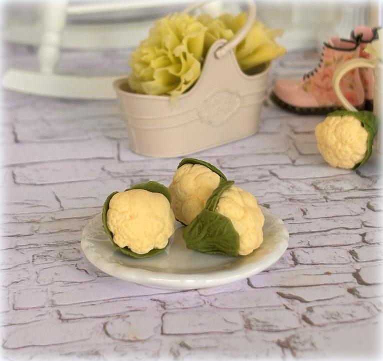 Cauliflower - Set of 3 - Miniature
