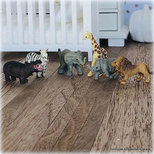 Dollhouse miniature nursery safari animals