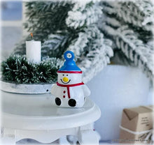 Snowman Rattle Ornament - Miniature