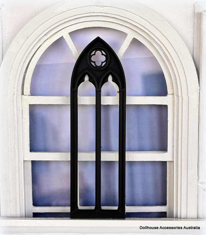 Arch Window Frame - Narrow - Style 2 - Miniature