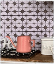 Dollhouse pink gooseneck coffee pot