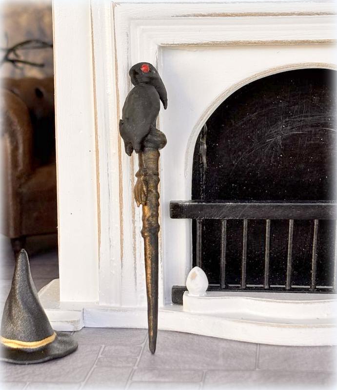 Wand - Crow's Head