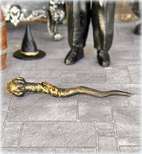 Dollhouse halloween witch wand walking stick apothecary haunted house