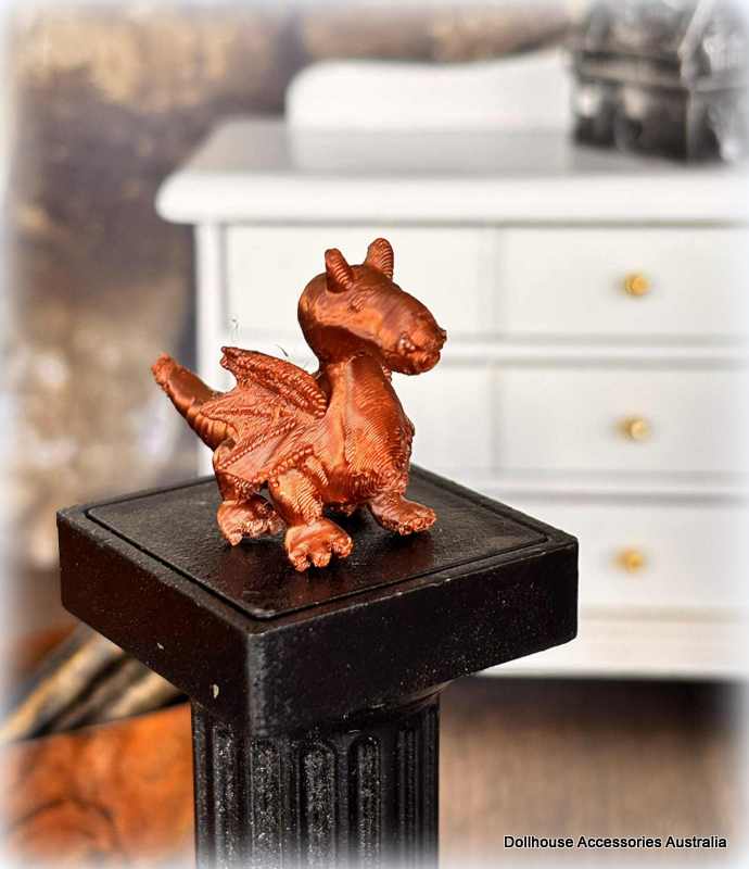 Dollhouse miniature nursery toy dragon