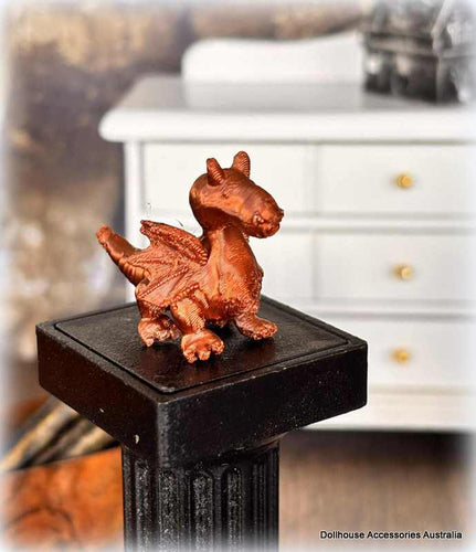 Dollhouse miniature nursery toy dragon
