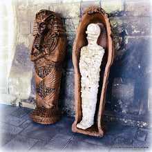 Dollhouse Mummy and Coffin Tomb Museum halloween