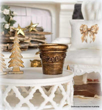 Gold Swag Planter Pot - Large - 2.5 cm