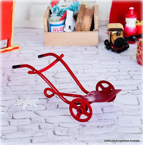 Red Storeroom Trolley - Miniature