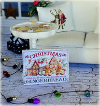 Sign - Christmas Gingerbread - Miniature