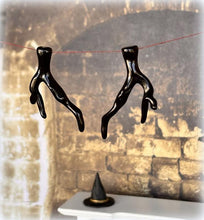 Black Antlers Decor