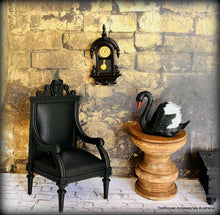 Black Wall Clock - Miniature