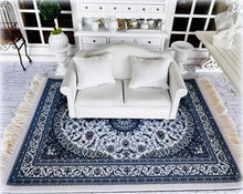 Blue Persian Rug - Large - Miniature