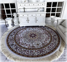 Round Persian Rug - Large - Miniature