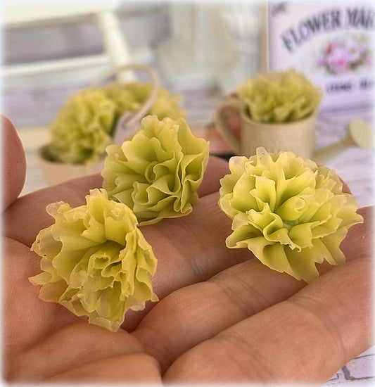 Green Leafy Lettuces - Set of 3 - Miniature