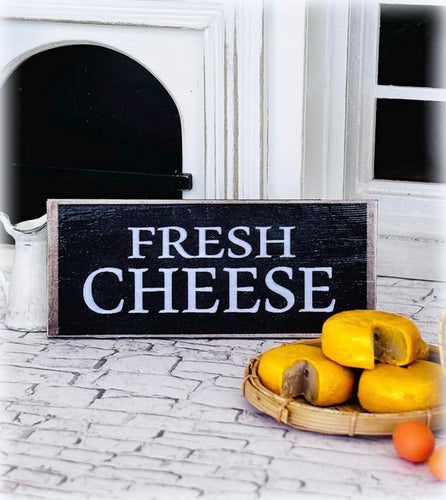 Fresh Cheese Sign - Large - Miniature