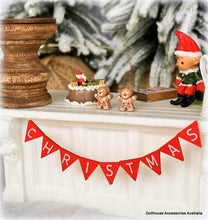 Hanging Bunting - Christmas - Miniature