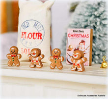Dollhouse Christmas Gingerbread men