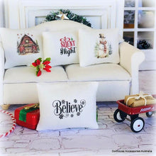 White Cushion - Believe - Miniature