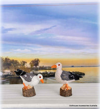 Pair of Seagulls - Miniature
