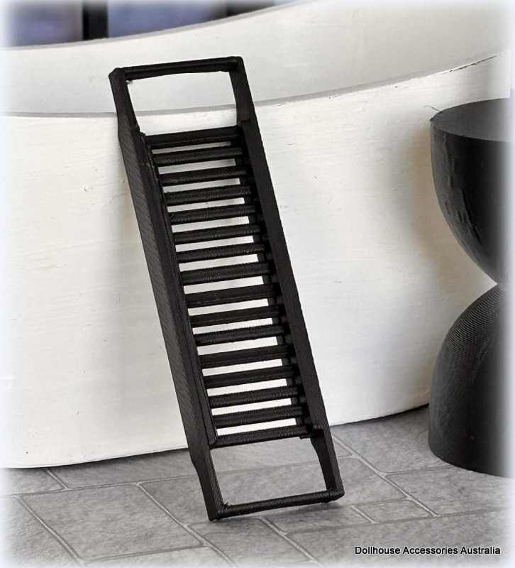 Bath Caddy - Black - Miniature
