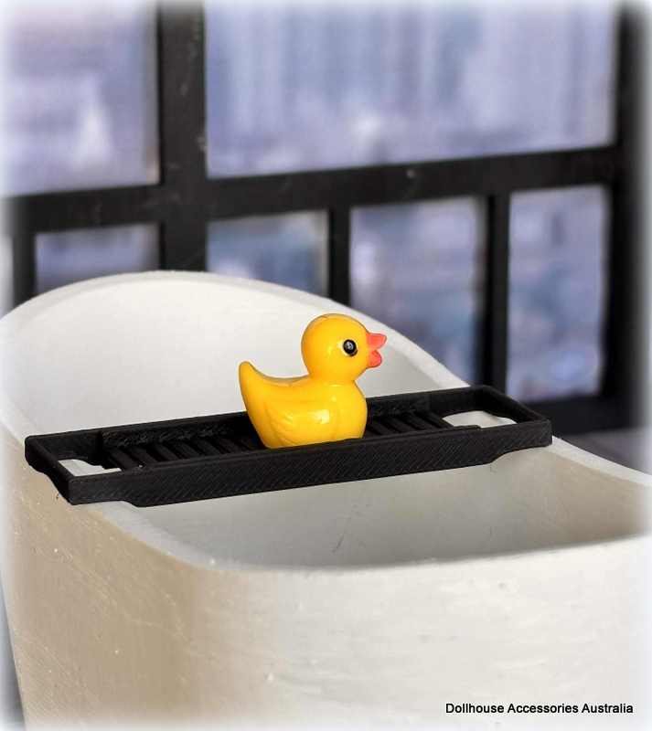 Bath Caddy - Black - Miniature