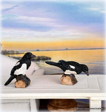 Pair of Magpies - Miniature