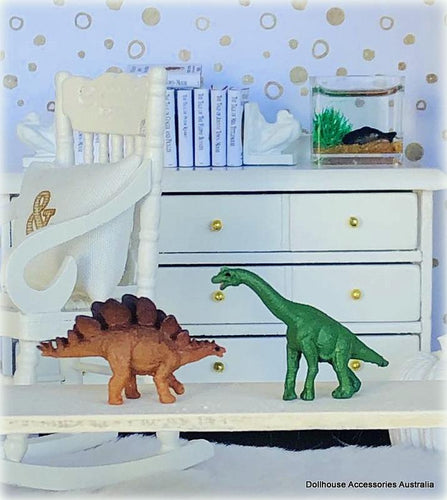 Dollhouse nursery dinosaur toy figures mini