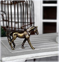 Brass Horse Ornament - Miniature