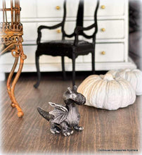 Dollhouse nursery dragon toy black