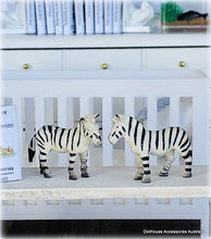 Dollhouse Miniature Zebra toy