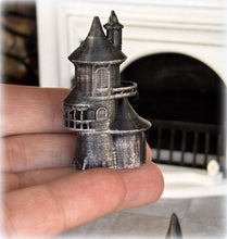 Dollhouse haunted turret witch house mini  cm apothecary