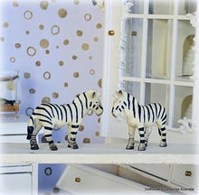 Dollhouse Miniature Zebra toy