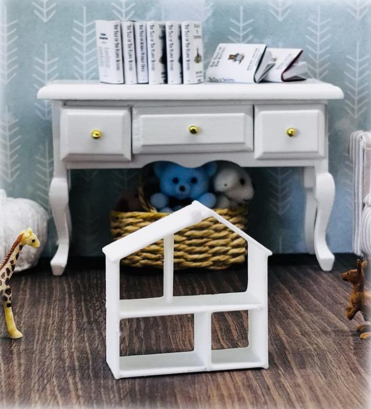 Modern Mini Dollhouse - 4 cm high - Miniature