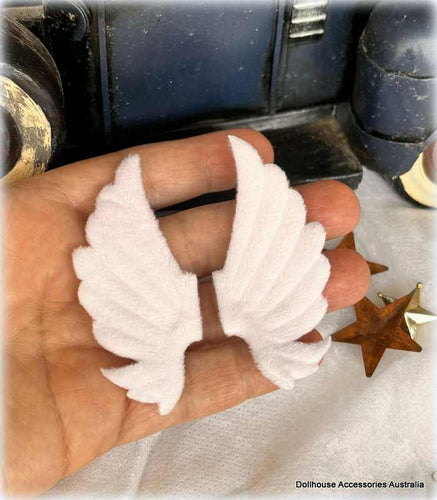 Dollhouse fabric angel wings Chrsitmas