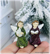 Reutter Porcelain Pair of Angel Figurines - Miniature