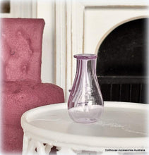 Glass Vase - Purple - x 1 - Miniature