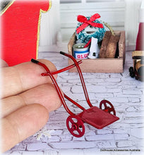 Red Storeroom Trolley - Miniature