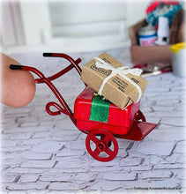 Red Storeroom Trolley - Miniature