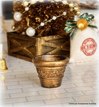 Gold Swag Planter Pot - Medium - 2 cm