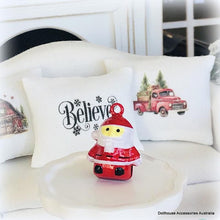 Santa Rattle Ornament - Miniature