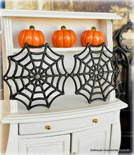 Spider Web Decor x 2- Miniature