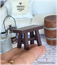 Dollshouse small stool furniture rustic farmhouse