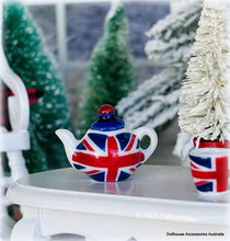 Union Jack Teapot - Miniature