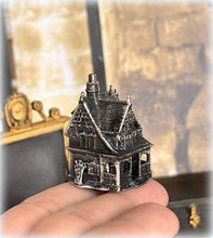 Dollhouse tiny haunted cottage witch house for dollhouse nursery