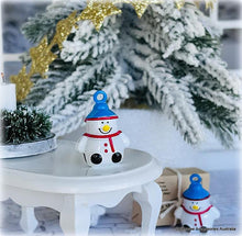 Snowman Rattle Ornament - Miniature