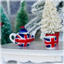 Union Jack Teapot - Miniature