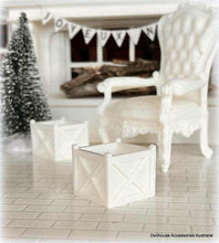 Dollhouse miniature hamptons planter box