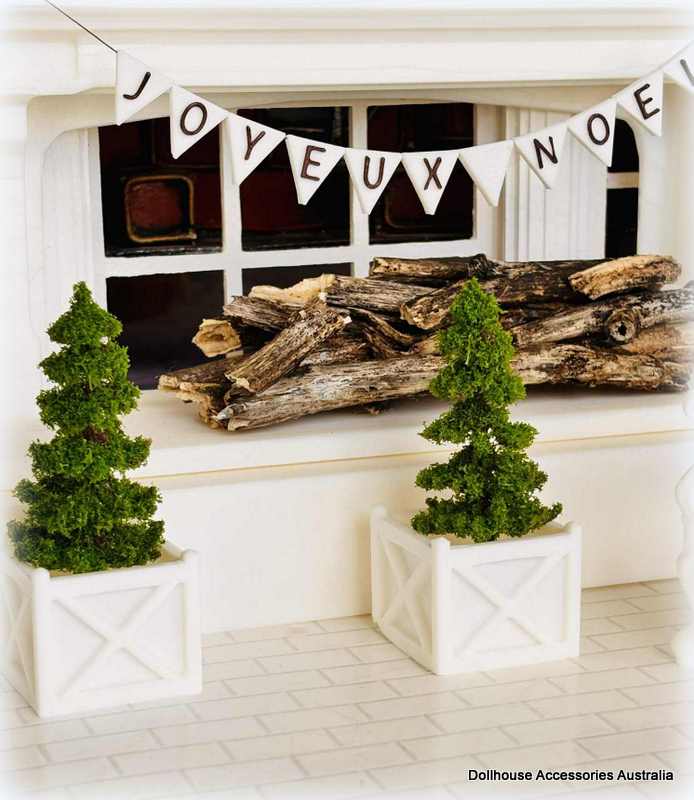 Planter Box - White - Miniature