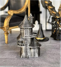 Dollhouse haunted turret witch house mini  cm apothecary