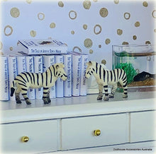 Dollhouse Miniature Zebra toy